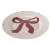 Boltze home Kerstdecoratie>Bord strik Ribba 21cm