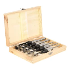 Lotus Toebehoren Elektrisch Gereedschap>Borenset vierkante gaten 5-delig met koffer