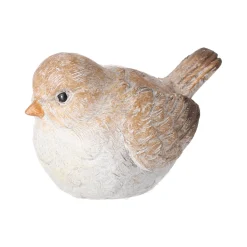 Woondecoratie>Bruine vogel 11 x 6 x 6 cm 2 assorti
