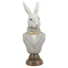 O'malley Pasen>Buste konijn grijs 39cm