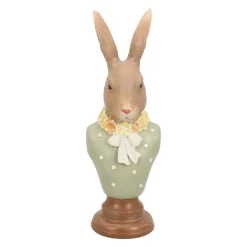 O'malley Pasen>Buste konijn groen 18cm