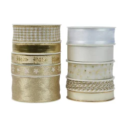 Decoris Kerstdecoratie>Cadeaulint goud