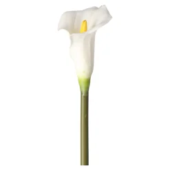 O'malley Kunstplanten En Kunstbloemen>Calla enkel 67 cm wit