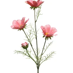 Everlands Kunstplanten En Kunstbloemen>Calliopsis 64 cm roze