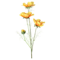 Everlands Kunstplanten En Kunstbloemen>Calliopsis geel 64 cm