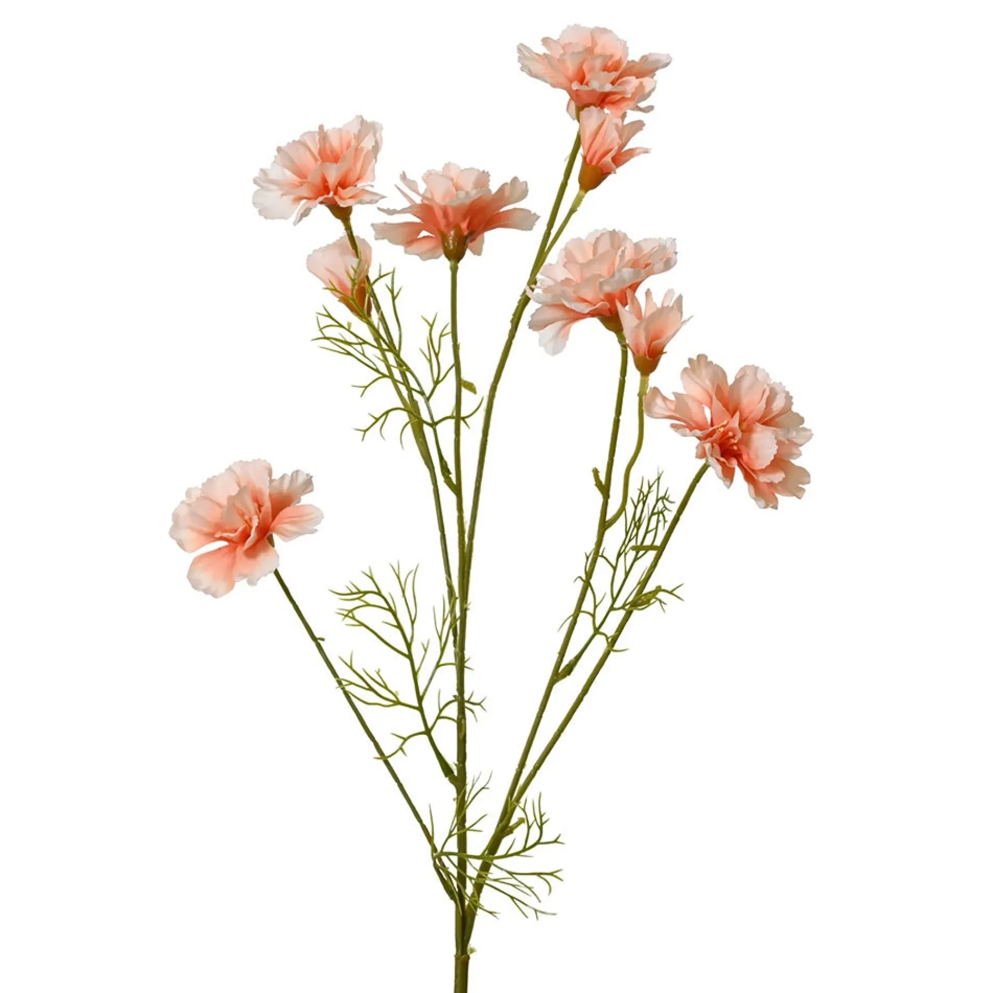Decoris Kunstplanten En Kunstbloemen>Carnation 82 cm perzik