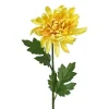 Everlands Kunstplanten En Kunstbloemen>Chrysant geel 60 cm