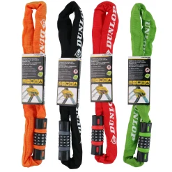 Dunlop Fietsspullen>Cijferslot ketting 90cm