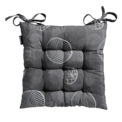 Madison Tuinkussens>Circle grey C024 46x46 Toscane