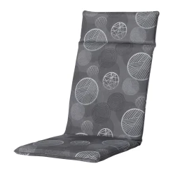 Madison Tuinkussens>Circle Grey kussen hoog uni 50x120