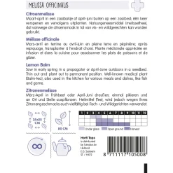 Horti Tops Moestuin>Citroenmelisse zaad