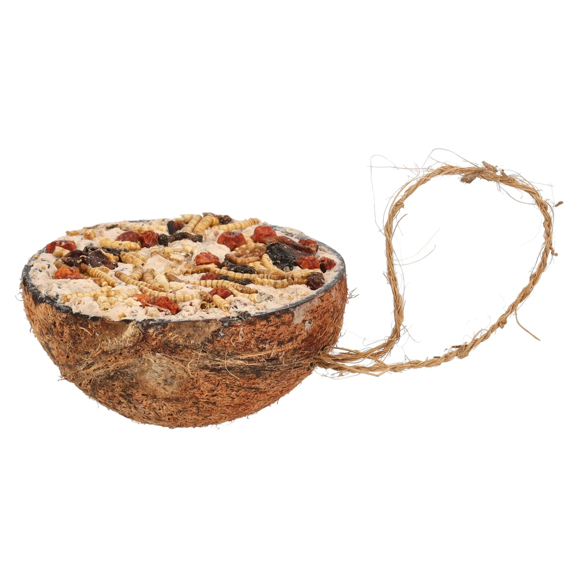 Smulti Vogelsnacks>Cocosnoot half vet met granola