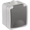 Q-link Schakelmateriaal>Contactdoos 1-voudig RA IP54 opbouw QL