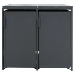 Bois le Duc Opbergen>Containerberging metaal dubbel 80x134x122cm
