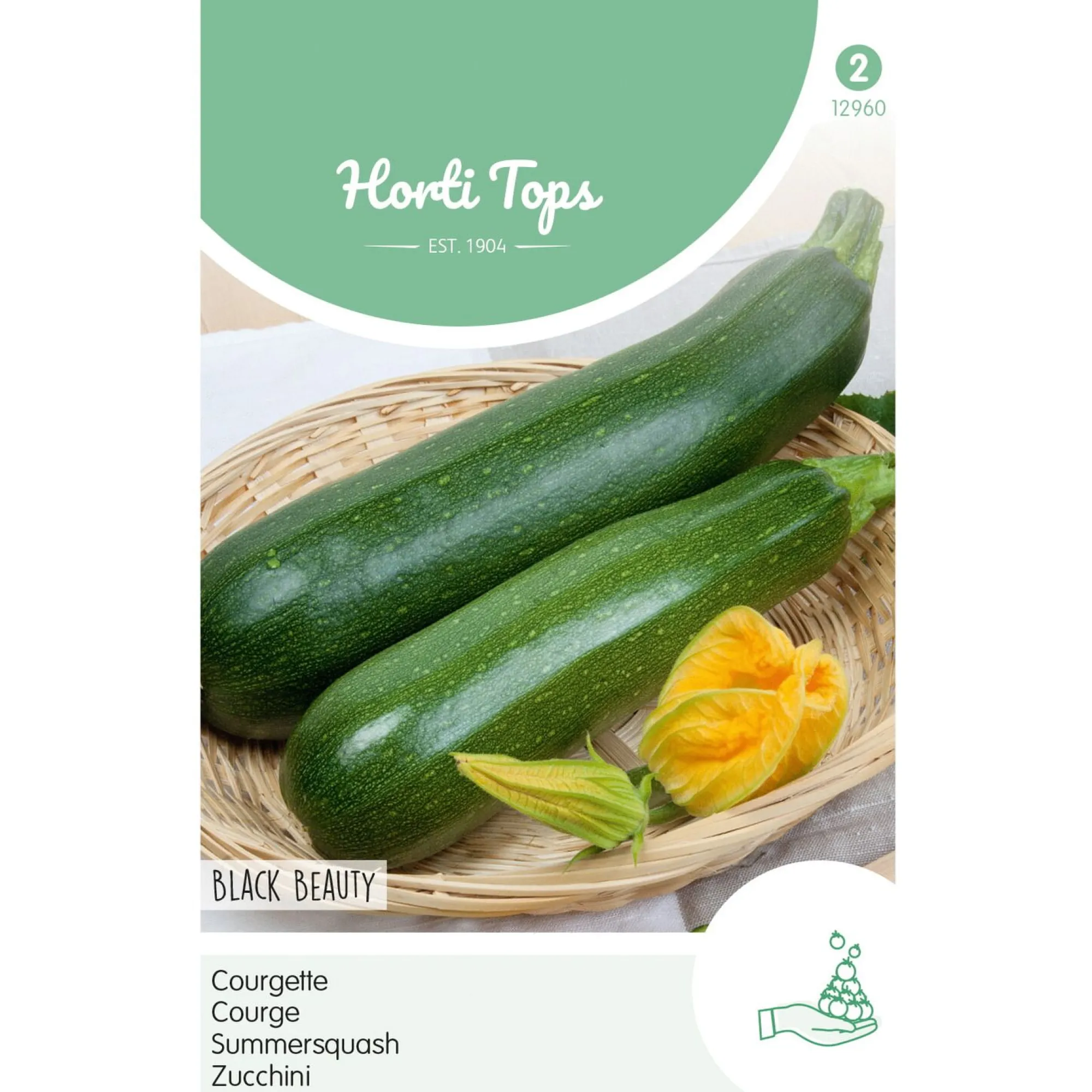 Horti Tops Moestuin>Courgette Black Beauty