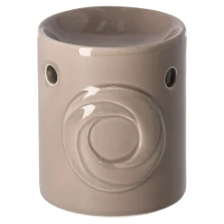 Scentmoods Kaarsen>Creascents brander taupe 10 cm