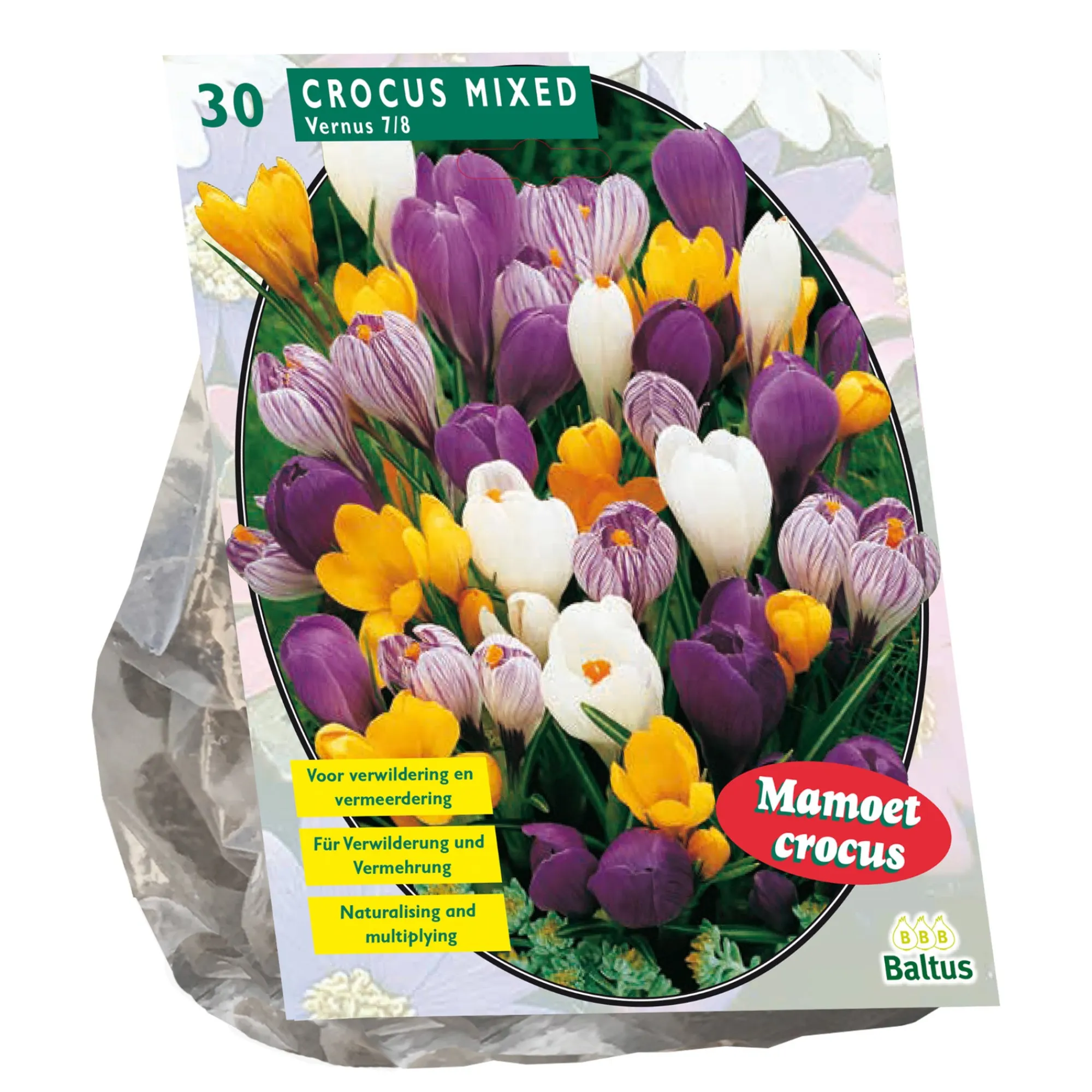 Baltus Bodemverbeteraars>Crocus Grootbloemig mix per 30