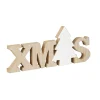 Kerstdecoratie>Deco hout Xmas 30 cm