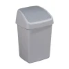 Sunware Schoonmaken>Delta afvalbak 50L Swing grijs