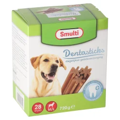 Smulti Hondensnacks>Dentalsticks medium 28st.