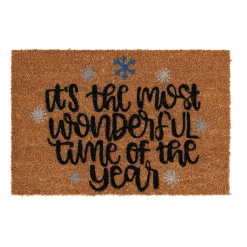 Kerstdecoratie>Deurmat Kokos Most Wonderful 60x40 cm
