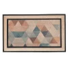Woondecoratie>Deurmat triangle beige 75 x 45 cm