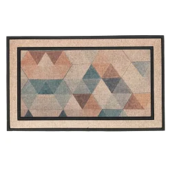 Woondecoratie>Deurmat triangle beige 75 x 45 cm