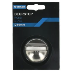 Westham Woondecoratie>Deurstop staal D44 mm