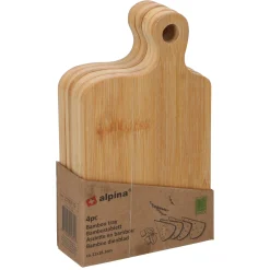 Alpina Koken & Tafelen>Dienblad bamboe 11,5 x 4 x 18,5 cm
