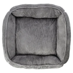 Friendly Pet Hondenkussen|Kattenmand>Dierenmand stripe design 80 x 70 x 20 cm antra