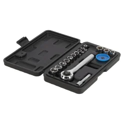 Westham Handgereedschap>Dopsleutelset 17-delig 1/4"