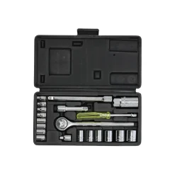 Westham Handgereedschap>Dopsleutelset 21-delig 1/4"