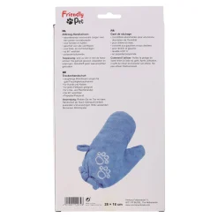 Friendly Pet Hondenverzorging>Drooghandschoen hond blauw 28x18cm