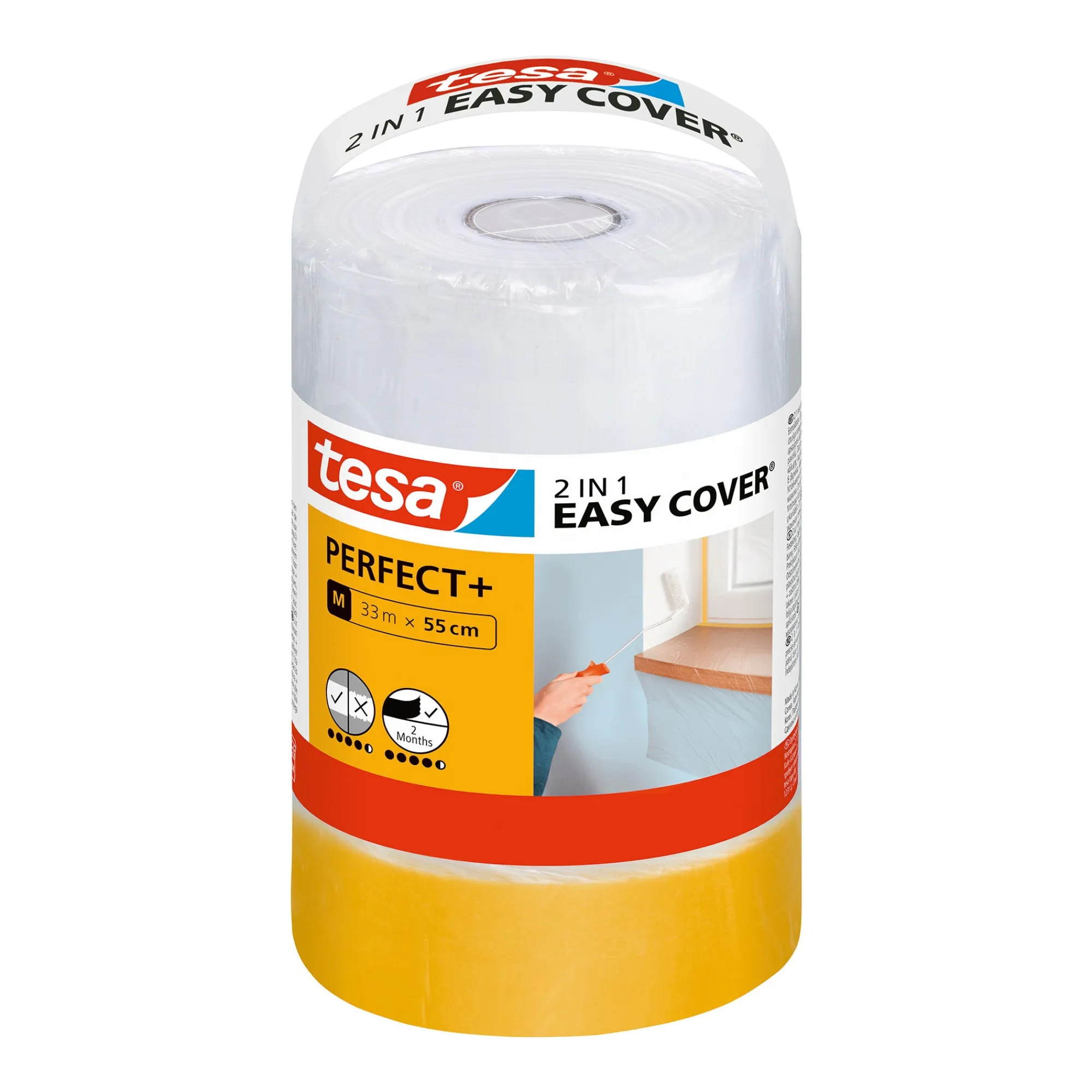 Tesa Verfspullen>Easy Cover 550mmx33M vulling
