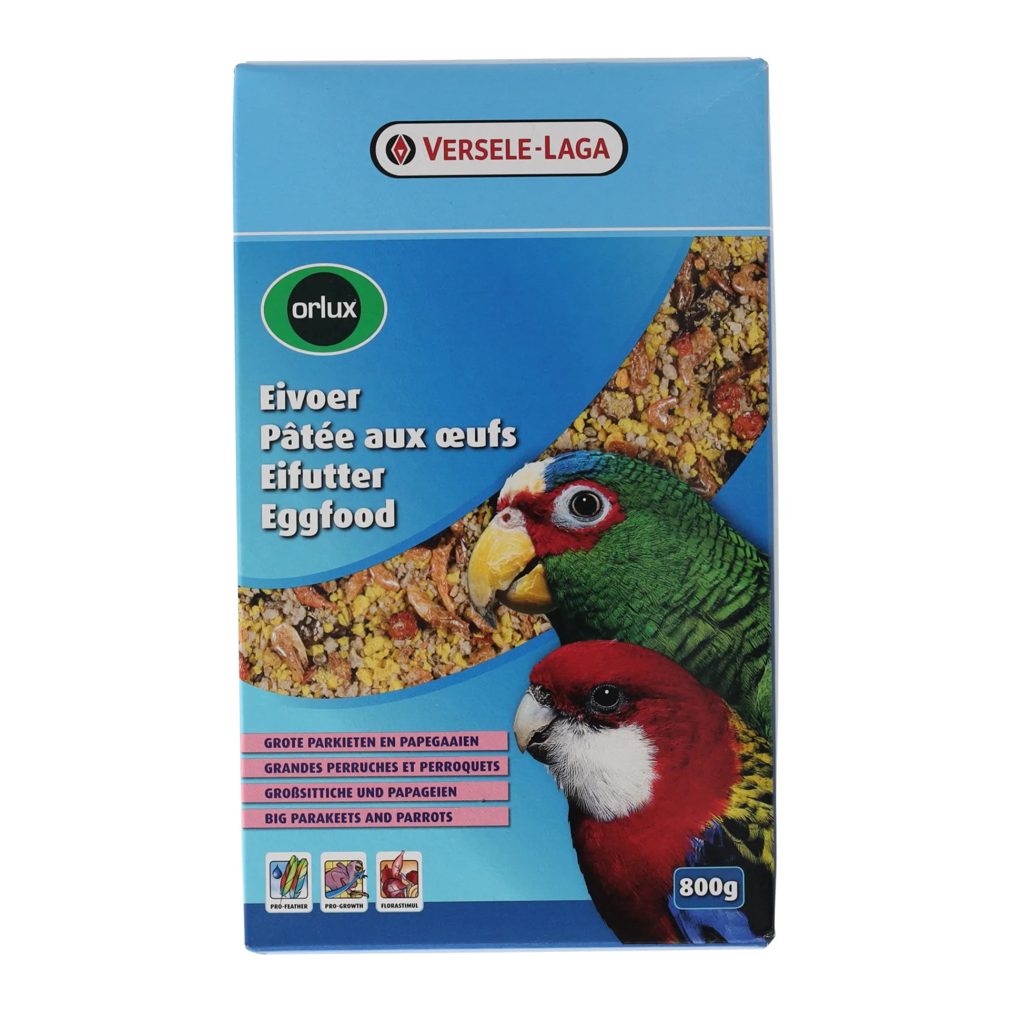 Versele Laga Vogelvoer>Eivoer voor papegaaien 800gr Orlux