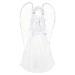 Kerstdecoratie>Engel kerst 11cm LED-ww