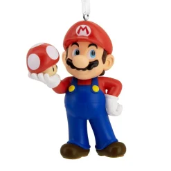 Hallmark Kerstdecoratie|Kerstballen>Famous character Fire Ball Mario