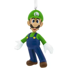 Hallmark Kerstdecoratie|Kerstballen>Famous character Nintendo Luigi