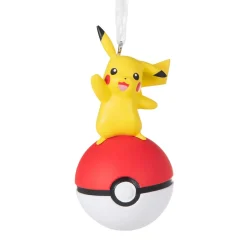 Hallmark Kerstballen|Kerstdecoratie>Famous character Pokemon with Ball