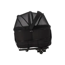 Friendly Pet Fietsspullen|Reizen Hond>Fietsmand achter 42x48x29cm zwart