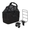 Friendly Pet Fietsspullen|Reizen Hond>Fietsmand voor 41x41x29cm zwart