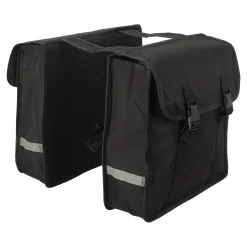 Sundvall Fietstassen>Fietstas dubbel zwart basic