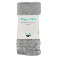 Friendly Pet Hondenverzorging>Fleece flanel poot 70x100cm grijs