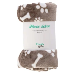 Friendly Pet Hondenverzorging>Fleece polar 100x150cm taupe