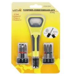 Lotus Handgereedschap>Flesopener met schroevendraaier en bits