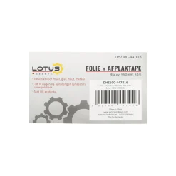Lotus Verfspullen>Folie met afplaktape pro blauw 550 mm 30 m