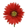 Everlands Kunstplanten En Kunstbloemen>Gerbera rood 50 cm