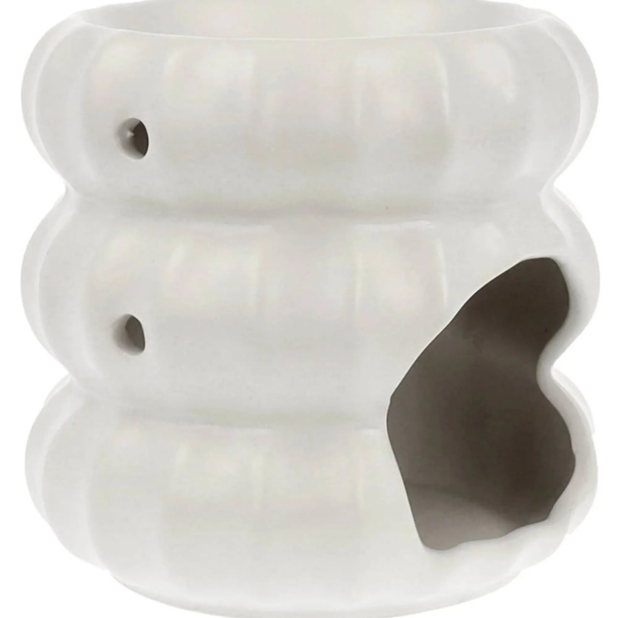 Scentchips Kaarsen>Geurbrander wit 12 x 12 x 11 cm