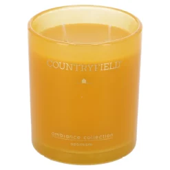 Countryfield Kaarsen>Geurkaars L Optimism geel