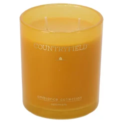 Countryfield Kaarsen>Geurkaars M Optimism geel